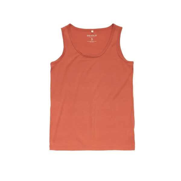 Devold Classic Tank WMN, kolor: Coral