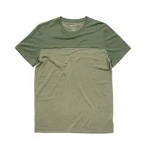 Devold Classic Linear Tee MAN, kolor: Forest/Lichen