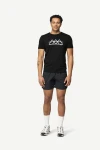Devold Classic Triple Tee MAN, kolor: Black - prezentacja na modelu - przód