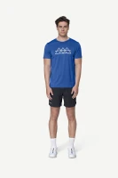 Devold Classic Triple Tee MAN, kolor: Royal - prezentacja na modelu - przód
