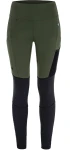 Fjallraven Keb Agile Tights W, kolor: 662-550 - Deep Forest-Black, 1