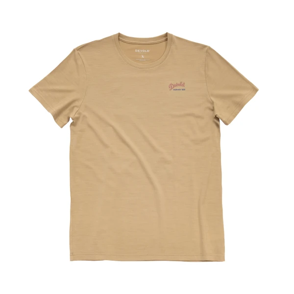 Devold Premium Fisherman Tee MAN, kolor: Oak