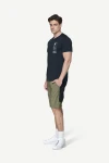 Devold Premium Ad Tee MAN, kolor: Ink - prezentacja na modelu - przód