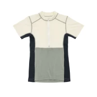 Devold Lauparen Merino 190 Zip Tee WMN, kolor: Raw White/Fog/Ink