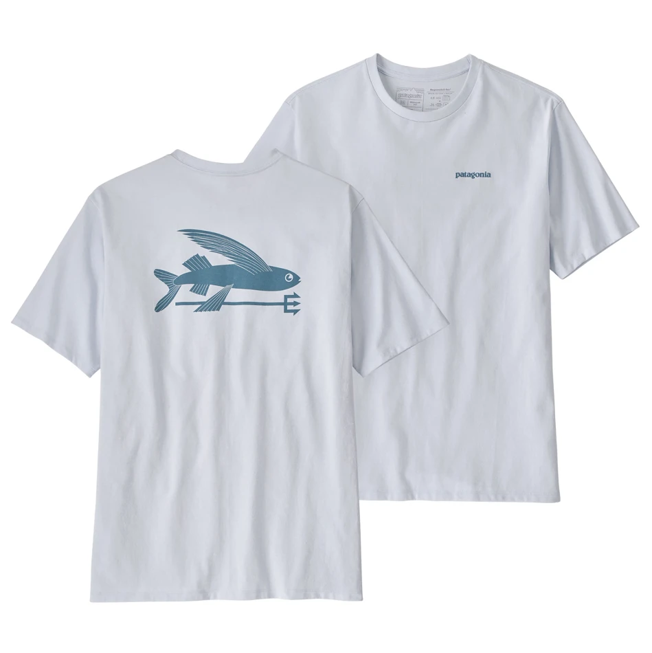 M's Flying Fish Responsibili Tee, kolor: WHI - White - 1
