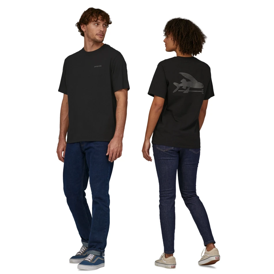 M's Flying Fish Responsibili Tee, kolor: INBK - Ink Black