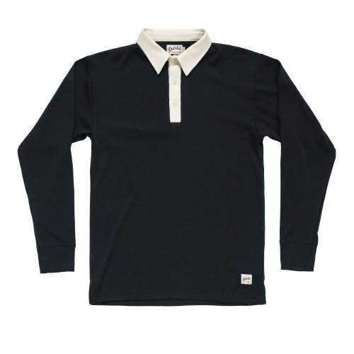 Devold Archive Rugby Shirt LS - koszulka polo z długim rękawem (100% wełna merino)