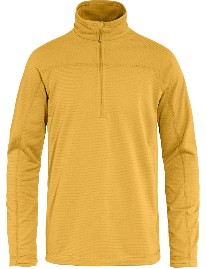 Fjallraven Abisko Lite Fleece Half Zip, kolor: 160 - Ochre, 1