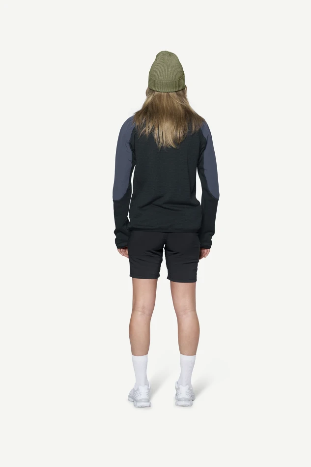 Devold Adventure Jacket WMN, kolor: Ink - prezentacja na modelce - tył