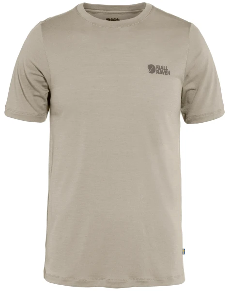 Fjallraven Abisko Wool Logo SS, kolor: 114 - Fossil, 1