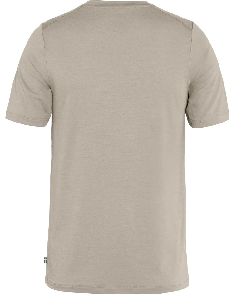 Fjallraven Abisko Wool Logo SS, kolor: 114 - Fossil, 2