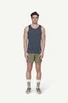 Devold Endurance Merino 130 Singlet MAN, kolor: Ink - prezentacja na modelu - przód