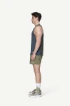 Devold Endurance Merino 130 Singlet MAN, kolor: Ink - prezentacja na modelu - bok