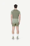 Devold Endurance Merino 130 T-Shirt MAN, kolor: Fog - prezentacja na modelu - tył