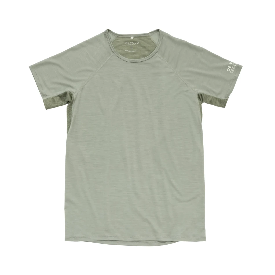 Devold Endurance Merino 130 T-Shirt MAN, kolor: Fog