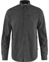 Fjallraven Abisko Hike Shirt LS, kolor: 030 - Dark Grey, 1