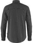 Fjallraven Abisko Hike Shirt LS, kolor: 030 - Dark Grey, 2
