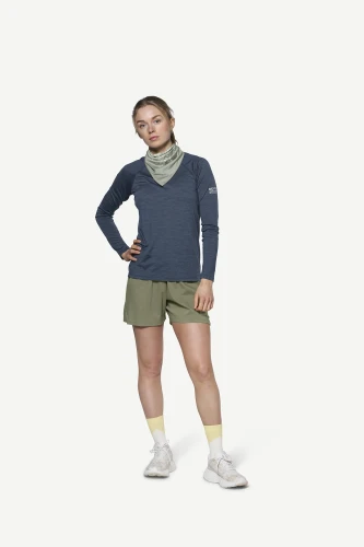 Devold Endurance Merino 130 Shirt WMN - damska lekka koszulka sportowa z długim rękawem (69% wełna merino)