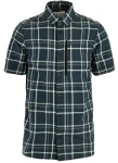 Fjallraven Abisko Hike Shirt SS, kolor: 555-113 - Dark Navy-Chalk White, 1