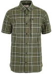 Fjallraven Abisko Hike Shirt SS, kolor: 625-113 - Laurel Green-Chalk White, 1