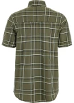 Fjallraven Abisko Hike Shirt SS, kolor: 625-113 - Laurel Green-Chalk White, 2