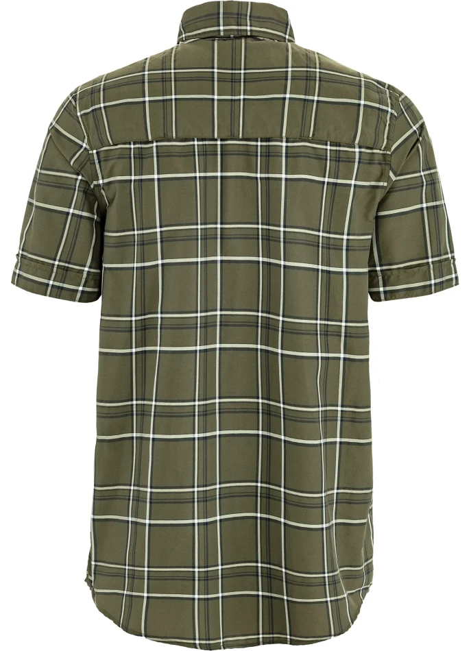 Fjallraven Abisko Hike Shirt SS, kolor: 625-113 - Laurel Green-Chalk White, 2