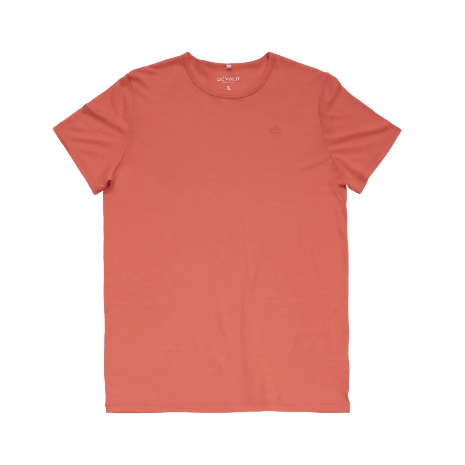 Devold Active Tee MAN, kolor: Cayenne