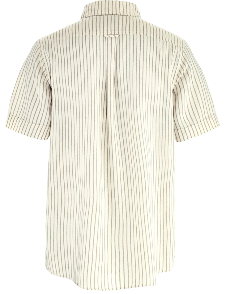 Fjallraven Ovik Travel Shirt SS, kolor: 113-195 - Chalk White-Sand Stone, 2