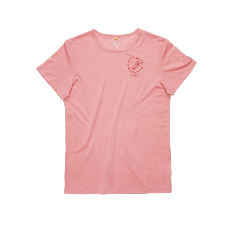 Devold Active Spring Tee WMN, kolor: Apricot