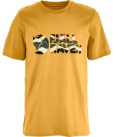 Fjallraven Multicolor Logo T-shirt, kolor: 160 - Ochre, 1