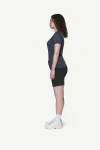 Devold Active Devold Legacy Tee WMN, kolor: Night - prezentacja na modelce - bok