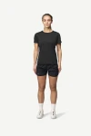 Devold Active Tee WMN, kolor: Black - prezentacja na modelce - przód