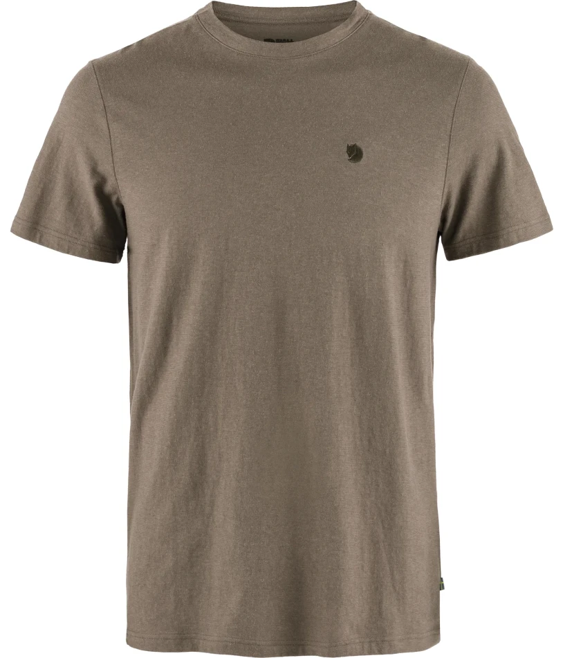 Fjallraven Hemp Blend T-Shirt, kolor: 244 - Suede Brown, 1