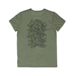 Devold Active Stamp Tee MAN, kolor: Forest - tył koszulki