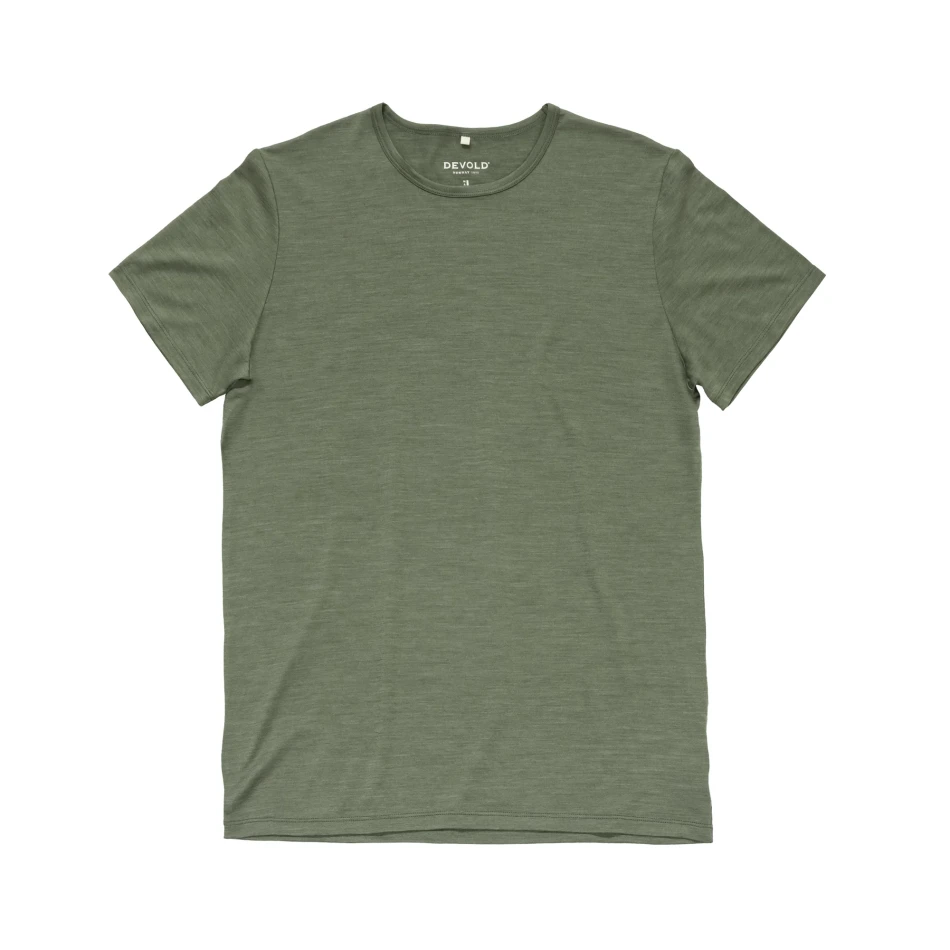 Devold Active Stamp Tee MAN, kolor: Forest