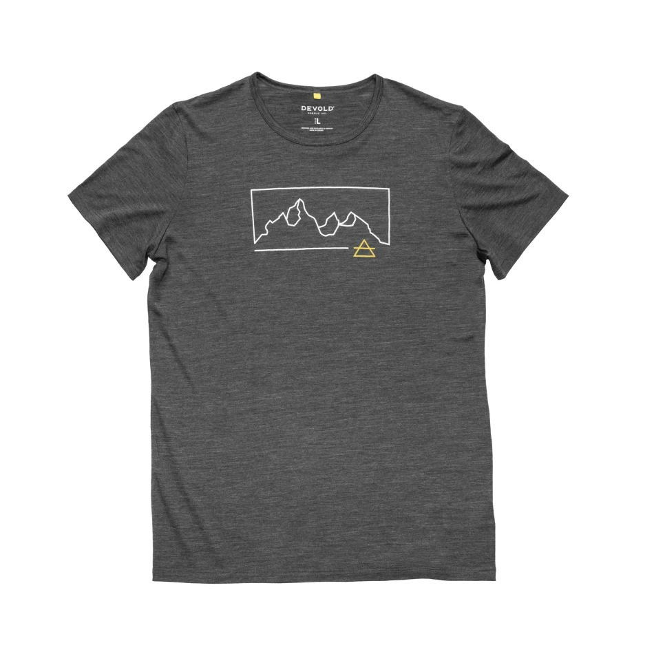 Devold Active Outline Tee MAN, kolor: Anthracite