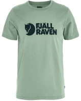 Fjallraven Logo T-Shirt, kolor: 674 - Misty Green, 1