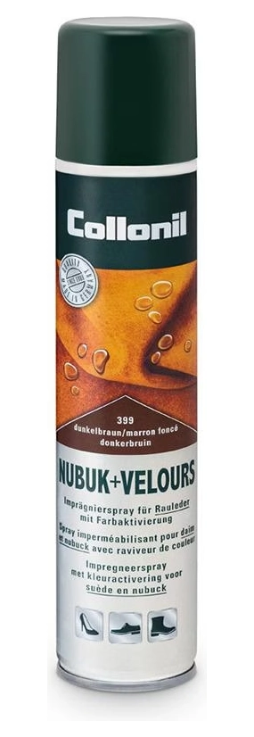 Collonil Nubuk Velours, kolor: 399 - dark brown
