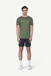 Devold Active Skyline Tee MAN, kolor: Forest - prezentacja na modelu - przód