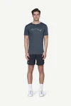 Devold Active Skyline Tee MAN, kolor: Night - prezentacja na modelu - przód