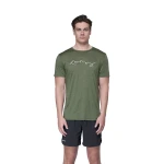 Devold Active Skyline Tee MAN, kolor: Forest - prezentacja na modelu