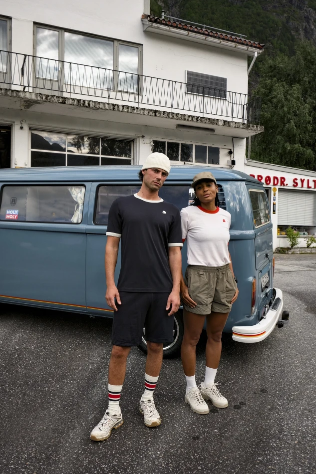 Devold Archive Ringer Tee - zdjęcie w terenie