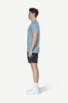 Devold Active "Devold Legacy" Tee MAN, kolor: Skyblue - prezentacja na modelu - bok