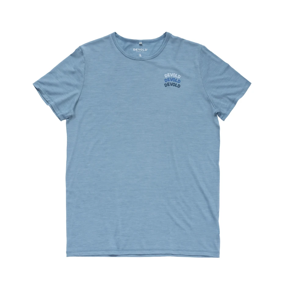 Devold Active "Devold Legacy" Tee MAN, kolor: Skyblue