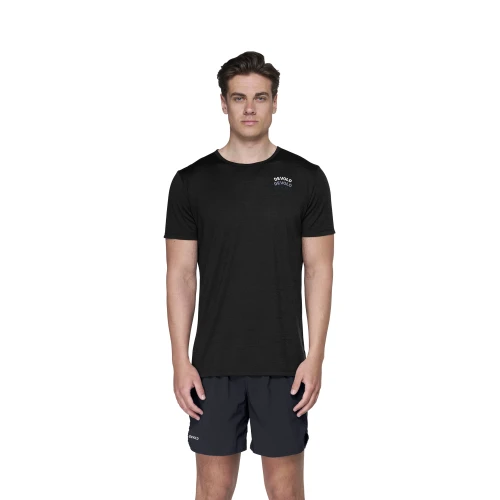 Devold Active "Devold Legacy" Tee MAN - lekka koszulka z nadrukiem z logo (70% wełna merino)
