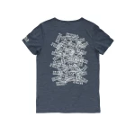 Devold Active Stamp Tee WMN, kolor: Night - tył koszulki