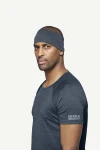 Devold Endurance Merino Light Headband, kolor: Night - prezentacja na modelu - przód