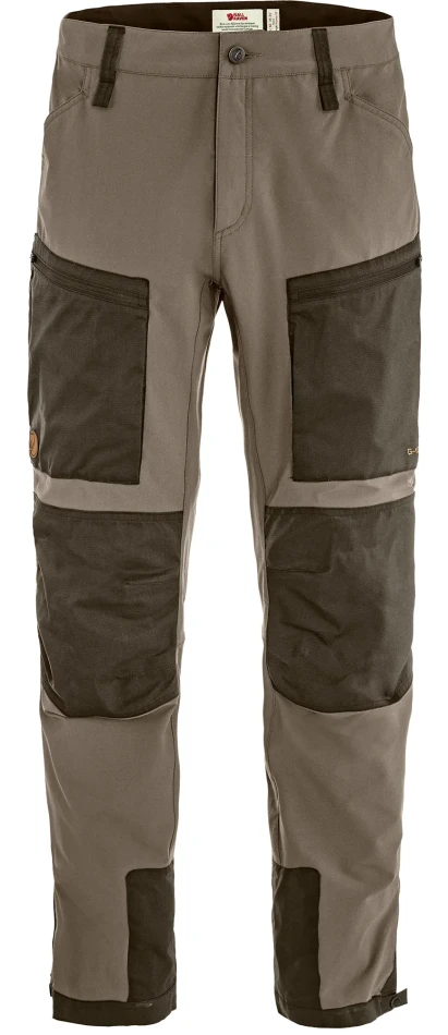 Fjallraven Keb Agile Trousers, kolor: 244-633 - Suede Brown-Dark Olive, 1