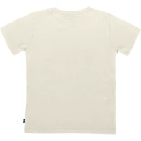 Fjallraven Kids Fjallraven Logo T-shirt, kolor: 113 - Chalk White, 2