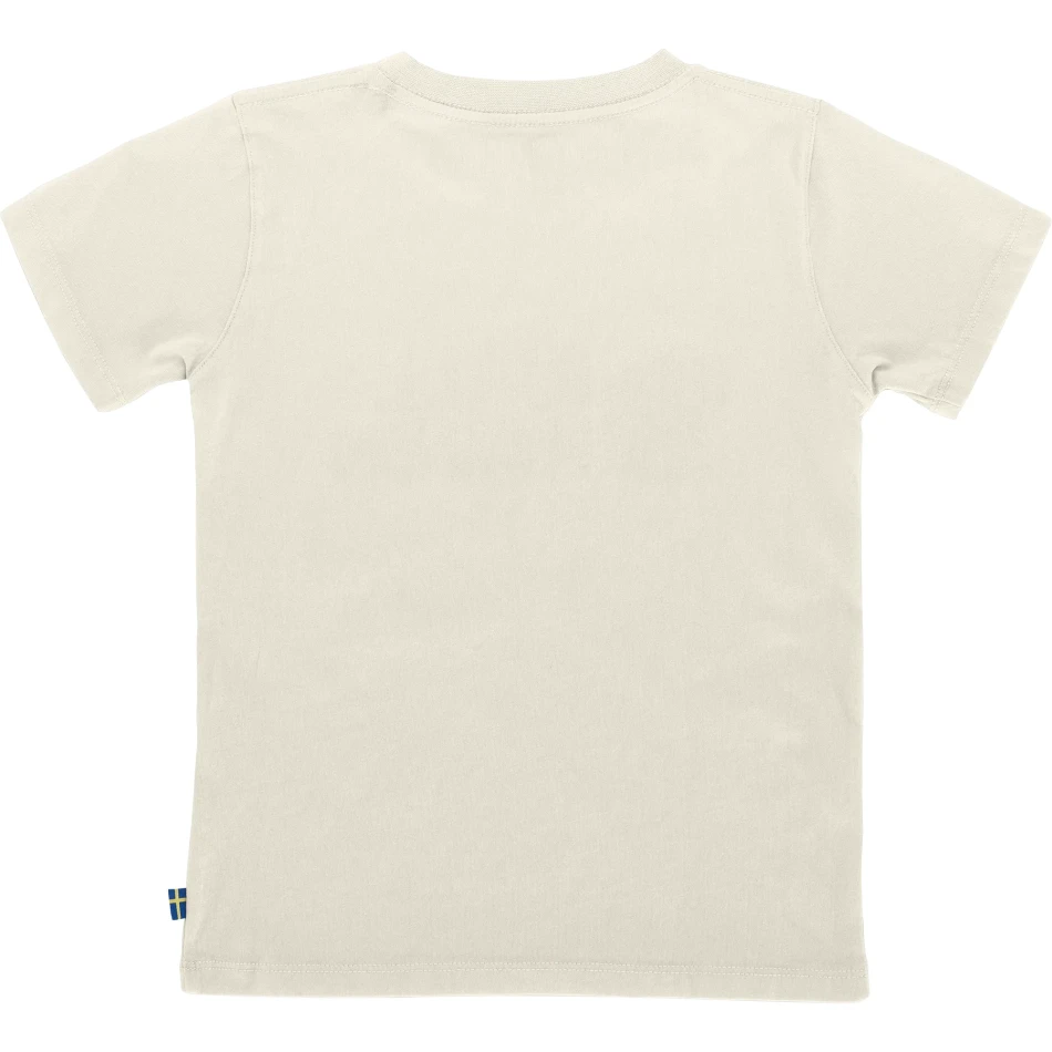Fjallraven Kids Fjallraven Logo T-shirt, kolor: 113 - Chalk White, 2